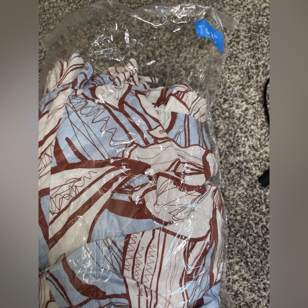 Nicholas the Label Julie Poplin Maxi Dress Mocha Etched Floral Sz 4 Garden - Picture 16 of 16